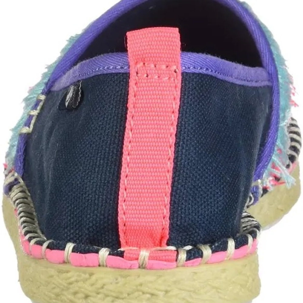 🌺🦩Sperry Blue and Pink Espadrille Flats with Tassel Fringe•Size 13.5(girl)🦩🌺 - Picture 13 of 16